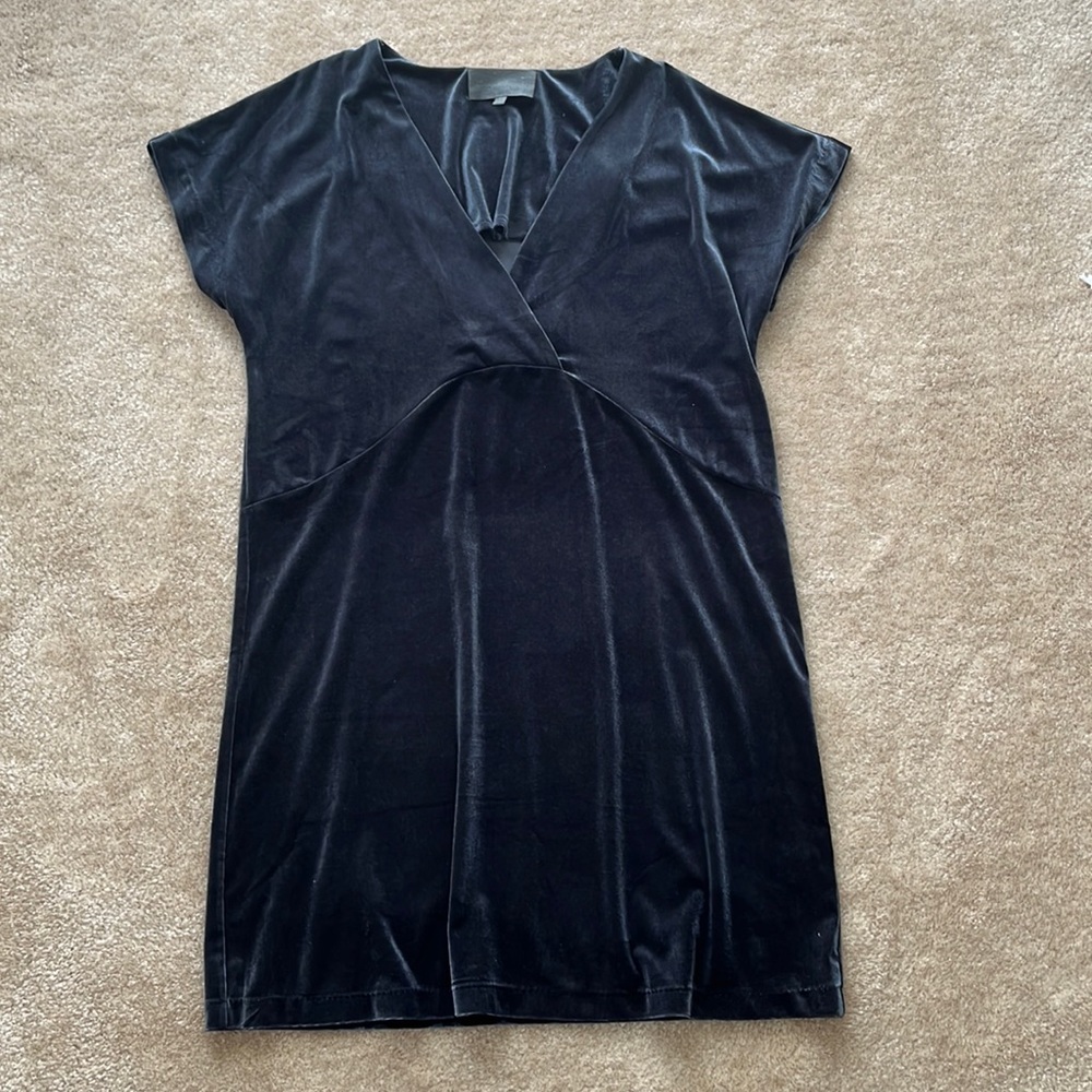 Anthropologie Sunday in Brooklyn Nancy Velvet Tunic Dress